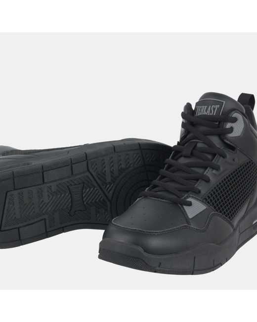 Everlast Black Layup Lace Up Basketball Trainers for men