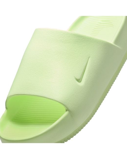 Nike Green Calm Slides