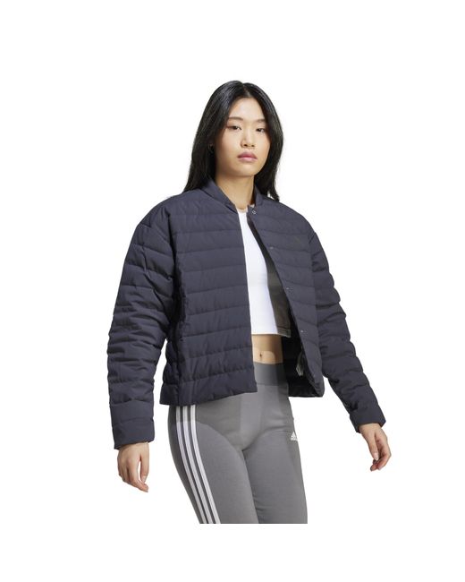 Adidas Blue Helionic Down Jacket