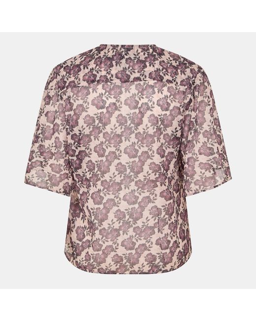 French Connection Multicolor Fc Elyse Short-Sleeve Blouse