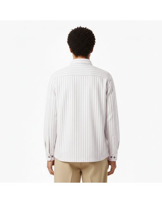 HUGO White Long Sleeve Patterned Shirt for men
