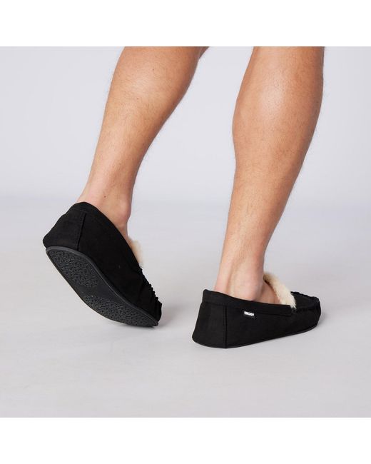 DKNY Black Slippers Electra for men