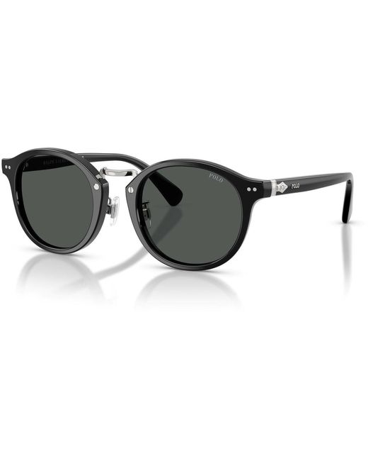 Polo Ralph Lauren Brown 0Ph4230 Round Sunglasses for men