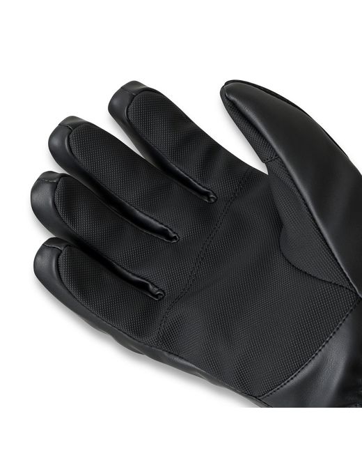Dare 2b Black Glitz Faux Leather Crystal Embellished Walking Gloves