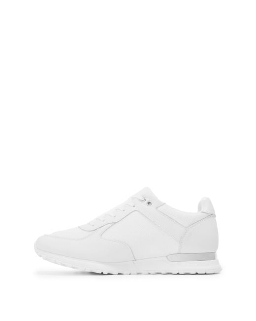 Mallet White Lux 1.0 Low-Top Trainers for men