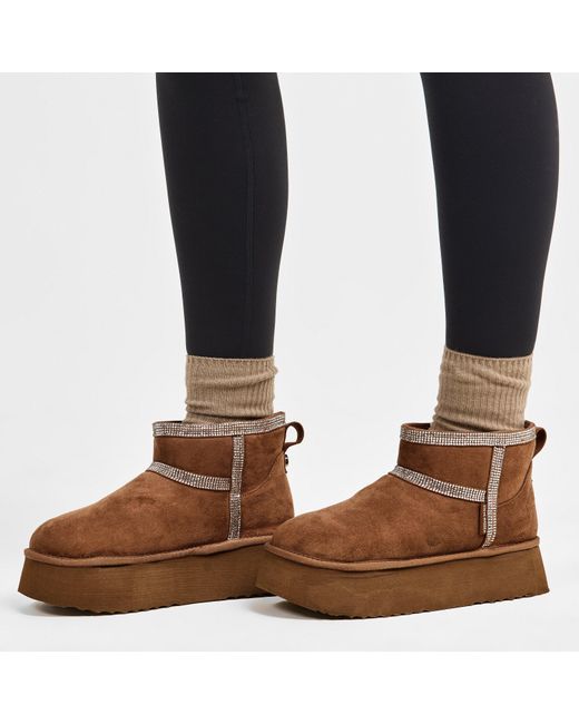 Steve Madden Brown Campfire R Snug Boots