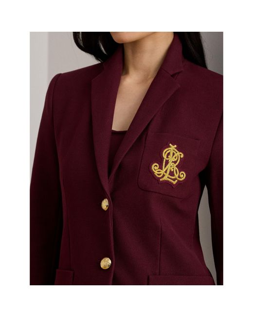Ralph Lauren Purple Anfisa Blazer