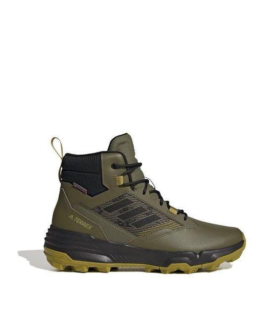 Adidas Green Unity Leather Mid Cold.rdy Hiking Boots for men