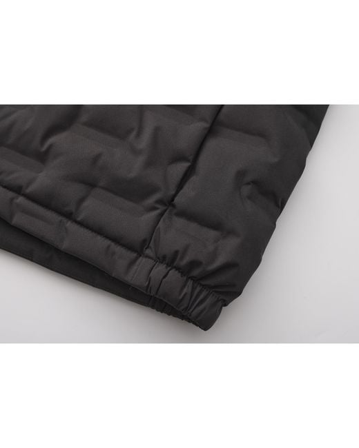 Karrimor Black Heat-Sealed Hooded Long Sleeve Full Zip Insulated Puffer Jacket for men