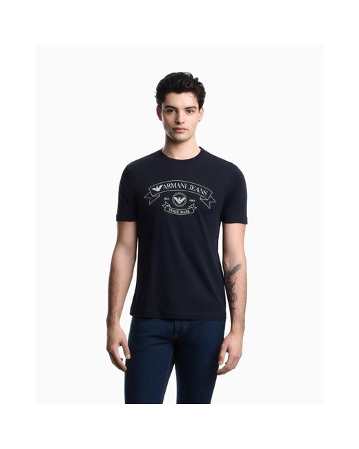Emporio Armani Blue T-Shirt for men