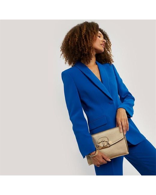 Fiorelli Blue Eros Clutch Bag