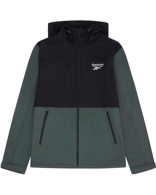Reebok Blue Windrunner Water-Resistant Windbreaker for men