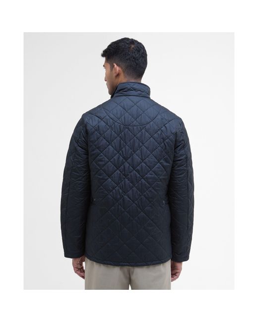Barbour Blue Chelsea Sportsquilt Jacket for men