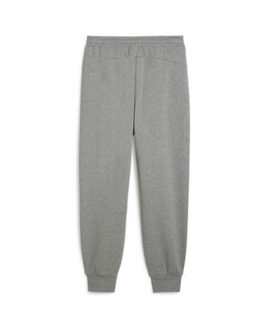 PUMA Gray Bmw Mms Ess+ Pants Fleece Jogger for men