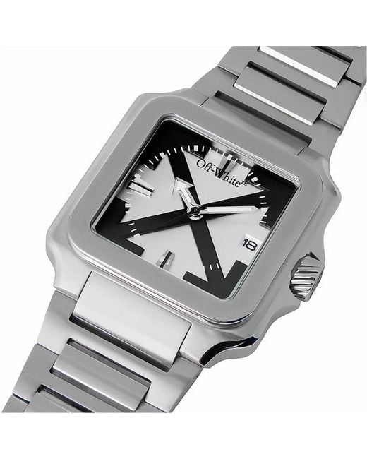 Off-White c/o Virgil Abloh Metallic Proto Layer Watch for men