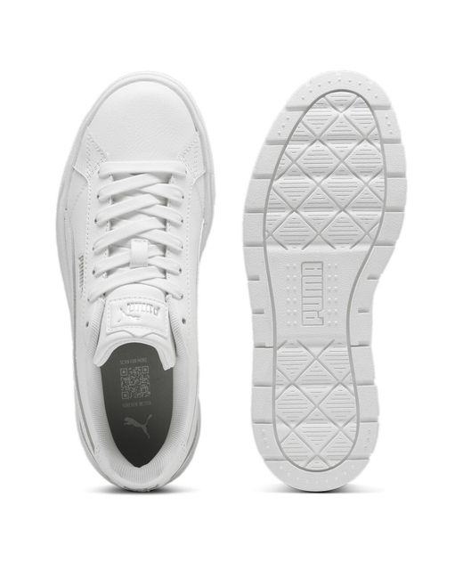 PUMA White Karmen Ii L Sneaker