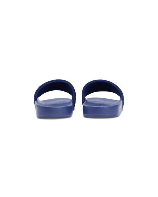 Tommy Hilfiger Blue Pool Sliders