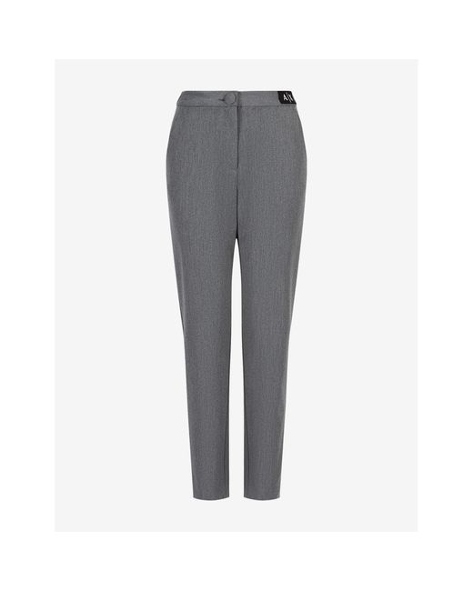 ARMANI EXCHANGE Gray Ax Trousers