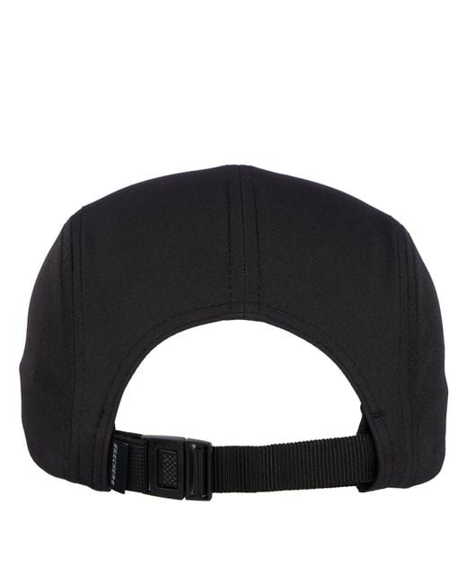Skechers Black Pacer Run Hat Running Cap