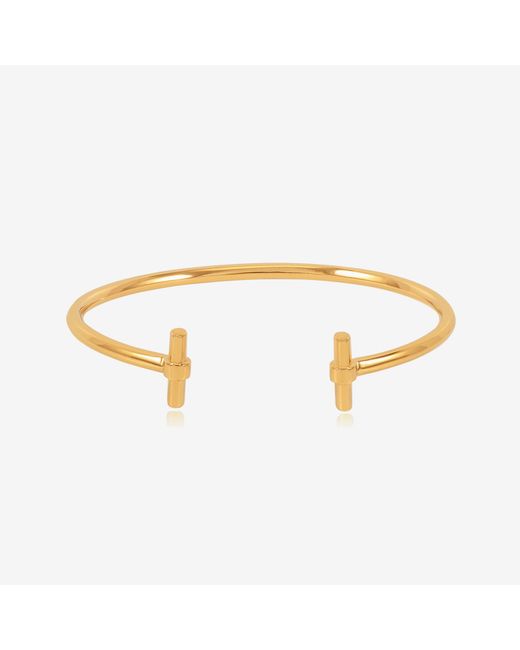 Rachel Jackson Metallic Adjustable T-Bar Bangles