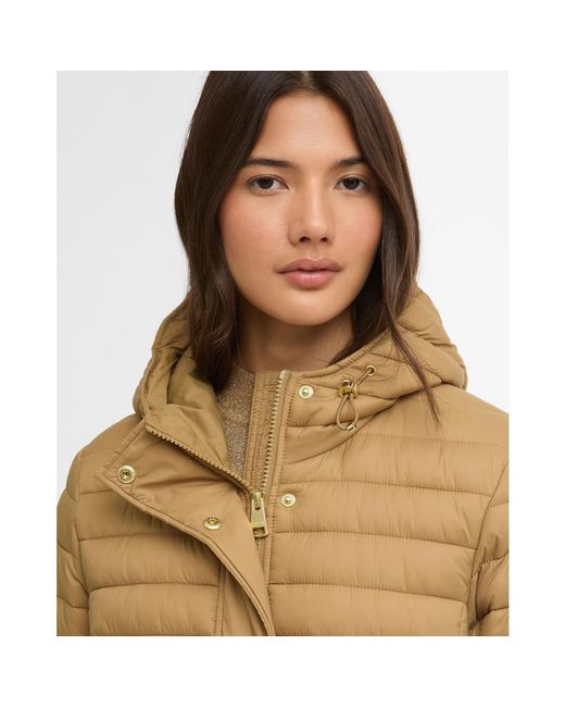 Barbour Natural Longline Jada Puffer Jacket