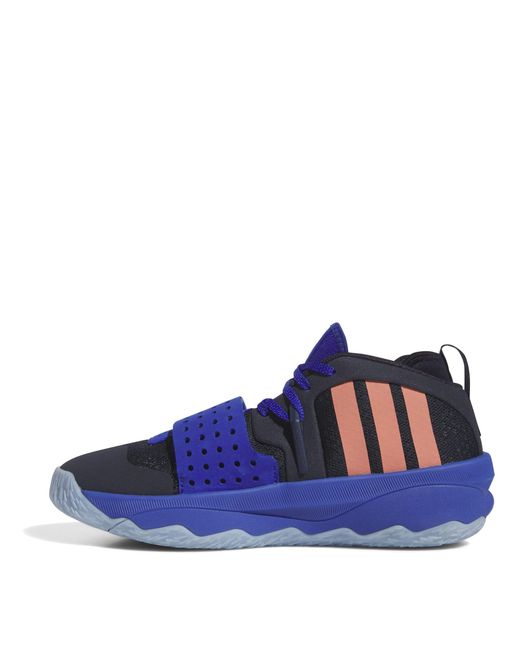 Adidas Blue Dame Basketball Trainers for men
