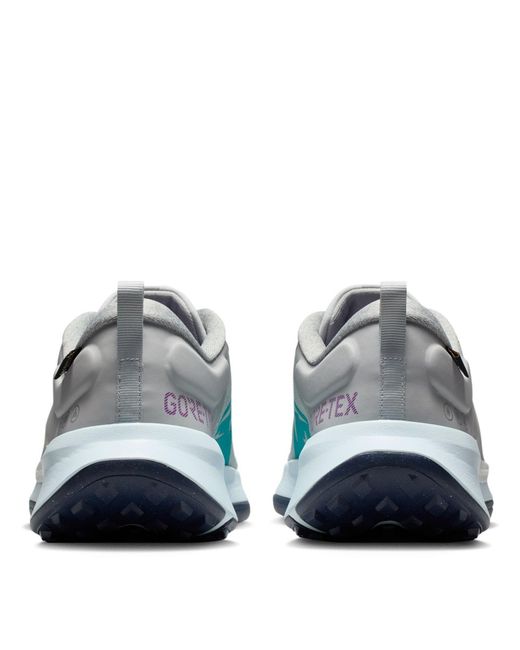 Nike Gray Juniper Trail 2 Gtx Trail Running Shoes for men
