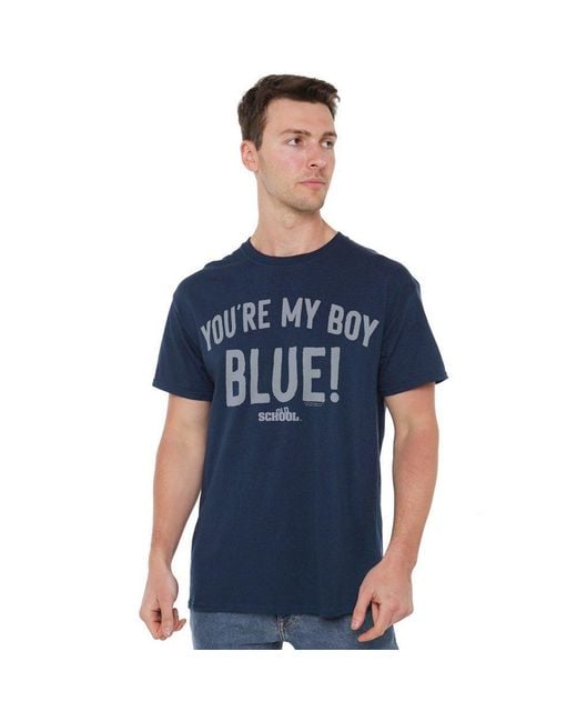 Other Blue Old School The My Boy Adult T Shirt N for men