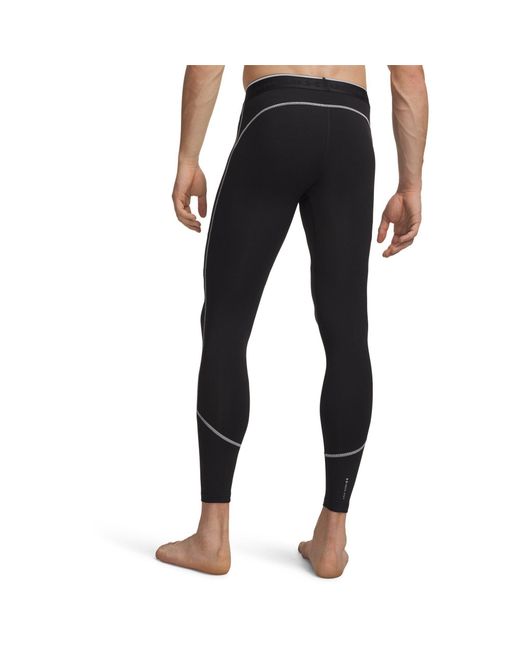 Under Armour Black Heatgear Elite Leggings Ultimate Reflective for men