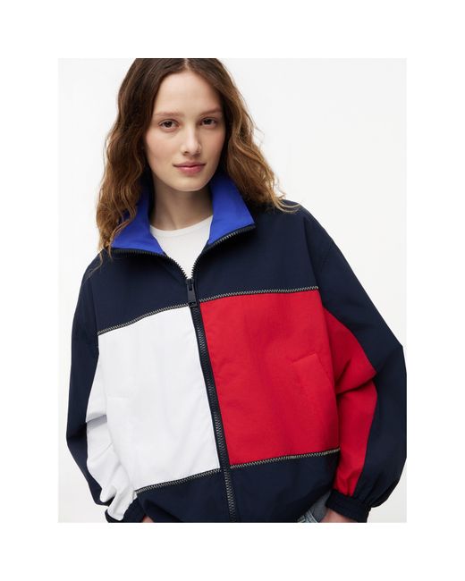 Tommy Hilfiger Blue Harrington Jacket