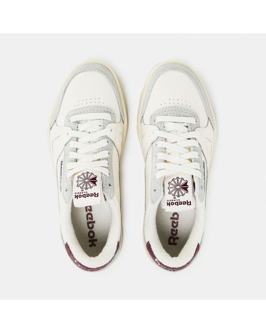 Reebok White Light Court Tennis Shoes for men