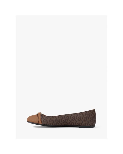 MICHAEL Michael Kors Brown Ballet Pumps