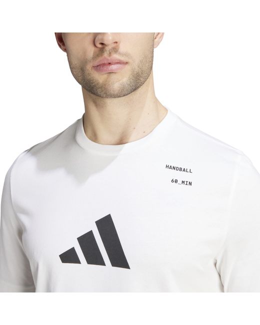 Adidas White T-Shirt for men