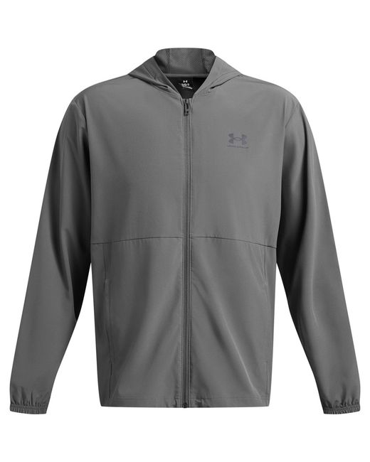 Under Armour Gray Ua Vibe Woven Windbreaker for men