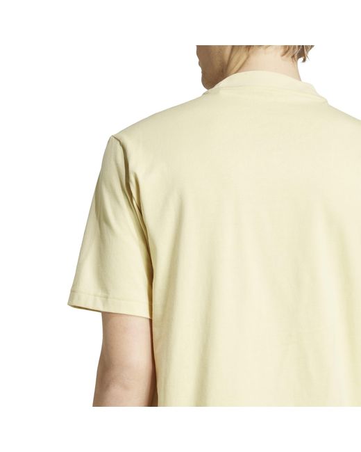 Adidas Yellow City Escape T-Shirt for men