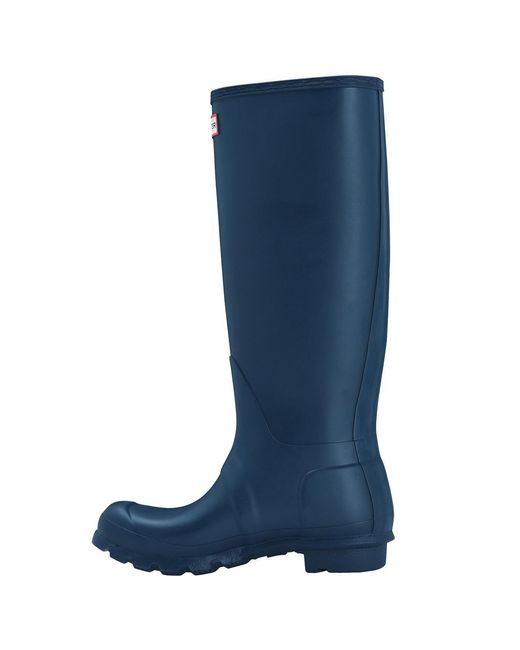 Hunter Blue Original Tall Wellies