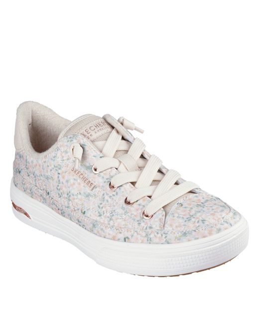 Skechers White Arch Fit Arcade