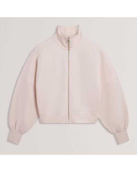 Ted Baker Pink Zip Thru Sweatshirt