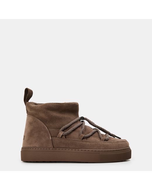 Inuikii Brown Classic Low Snug Boots