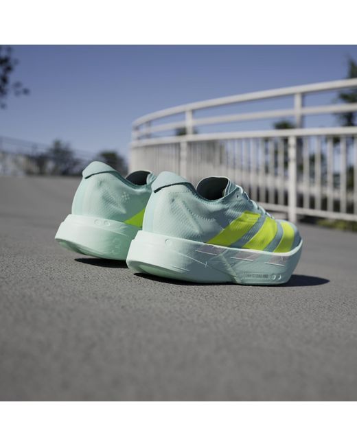 Adidas Yellow Adizero Adios Pro 4