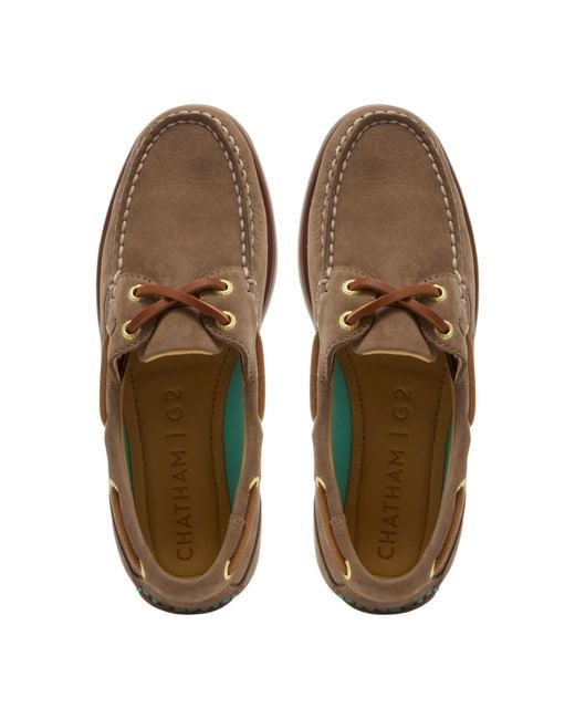 Chatham Brown Boat Shoes