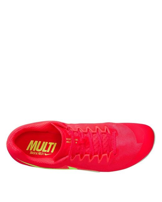 Nike Red Zoom Rival Mult for men