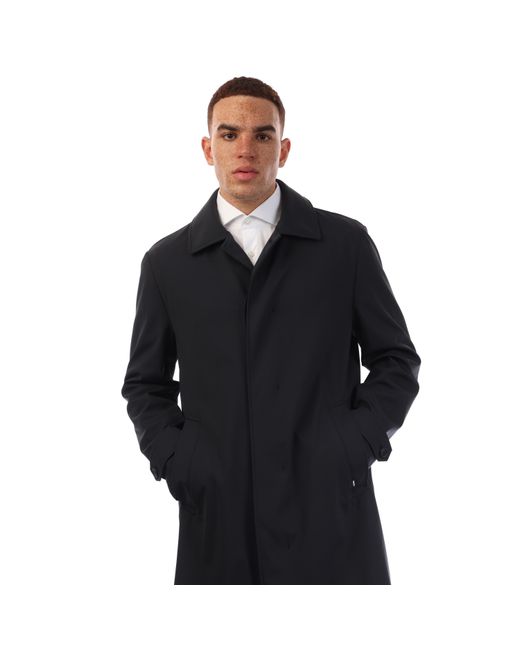 Boss Blue P Cam Overcoat for men