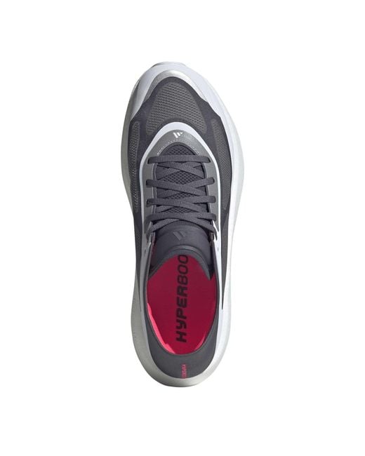 Adidas Blue Hyperboost Run Road Running Shoes for men