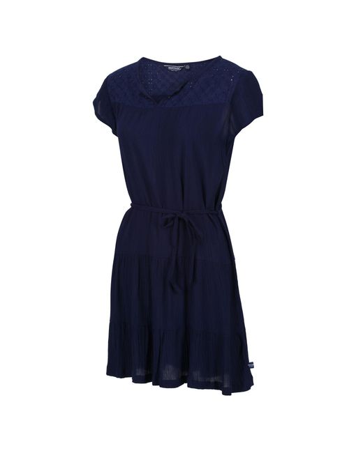 Regatta Blue Reanna A Line Dress