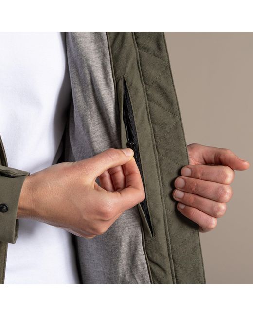 Craghoppers Green Maryam Waterproof Aquadry Jacket