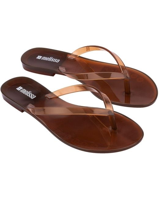 Melissa Brown Harmonic Jelly Flip Flops