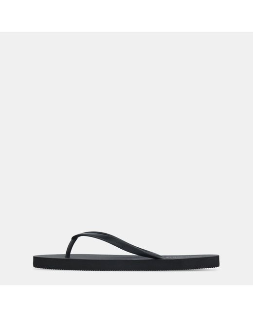 Jack Wills Black Jw Flop Flip Flops
