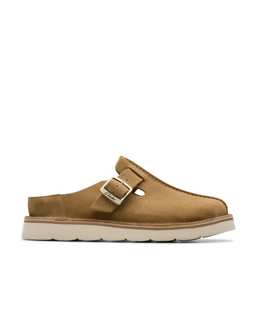 Clarks Brown Solsbury Mule