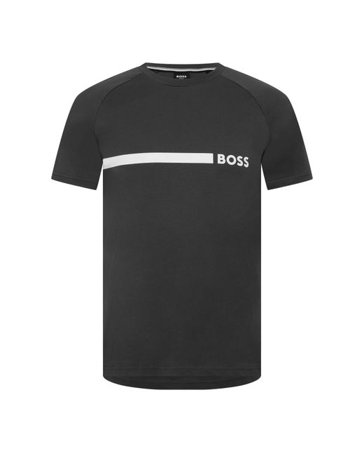 Boss Black Logo Cotton Short Sleeve Crew Neck Slim Fit T-Shirt for men